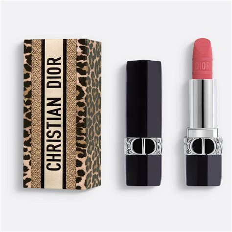 dior pink paw lipstick|Rouge Dior Refillable Lipstick Mitzah Limited Edition .